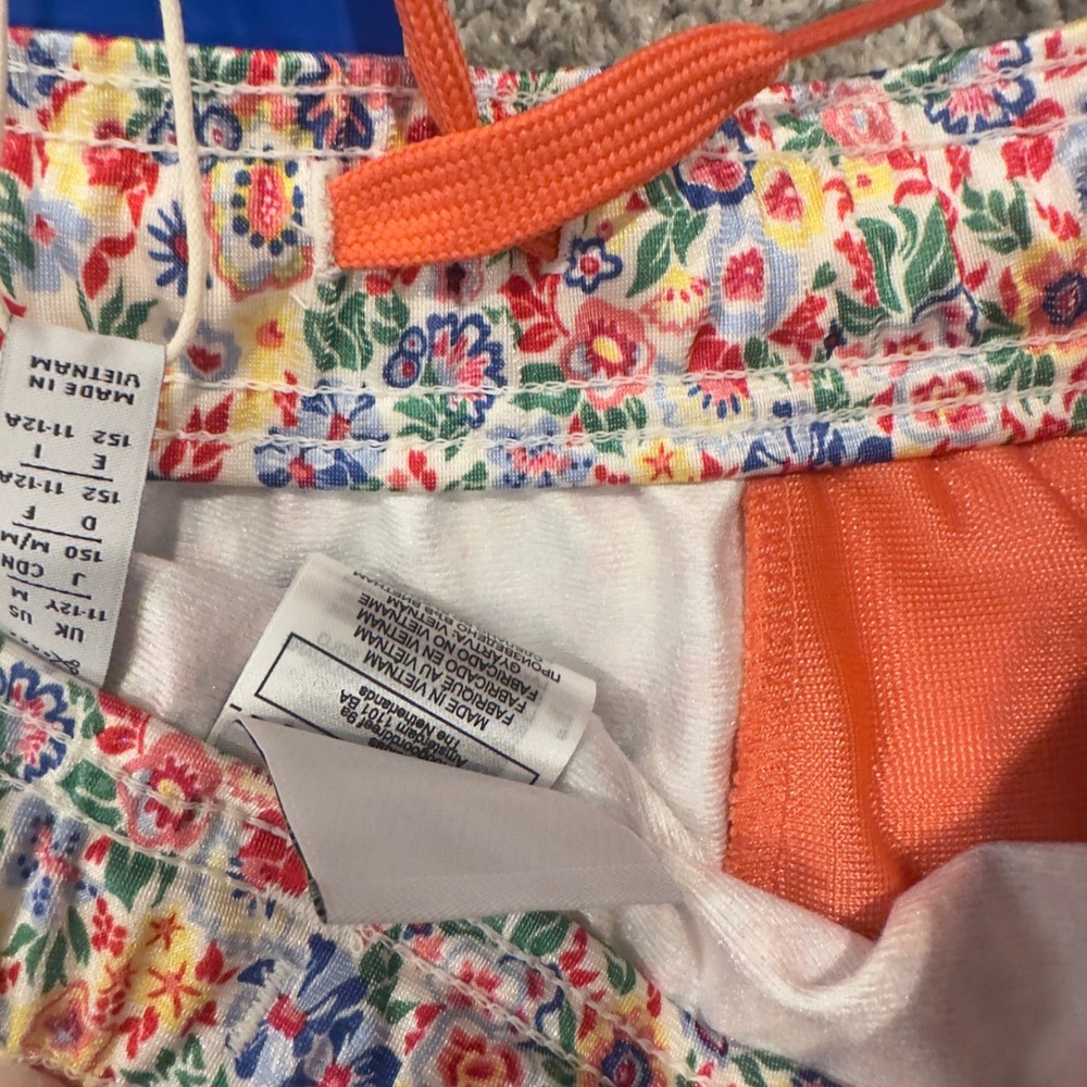 Adidas Originals Girls Floral Skirt Multicolored 3-Stripes JD0531 Size M 11-12Y - Picture 7 of 8